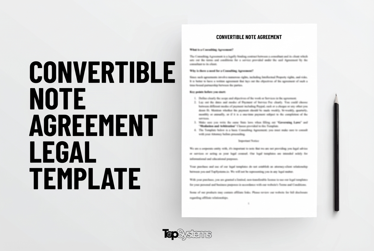 Convertible Note Agreement