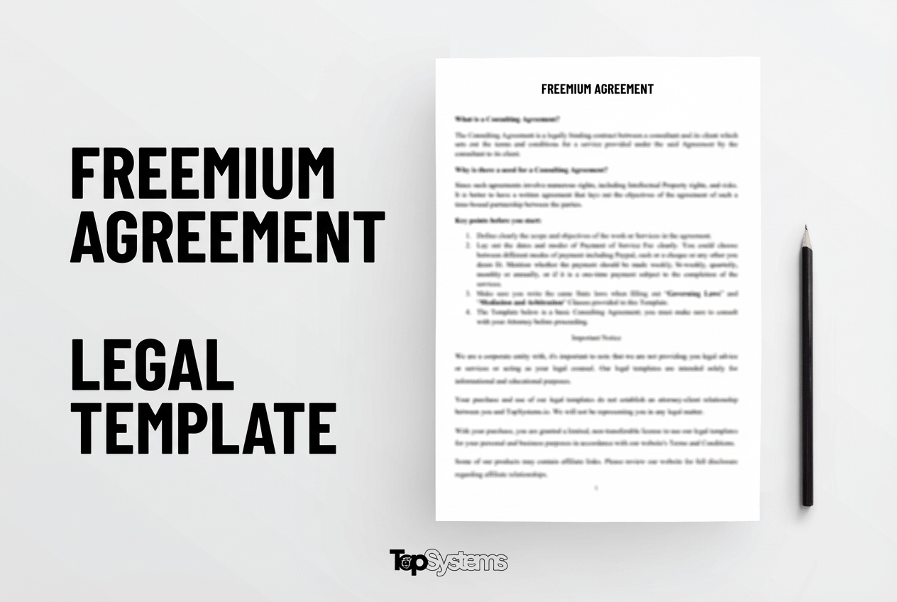 Freemium Agreement