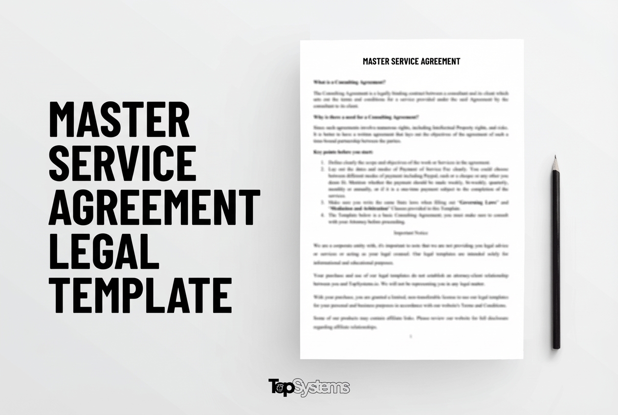 Master Service Agreement