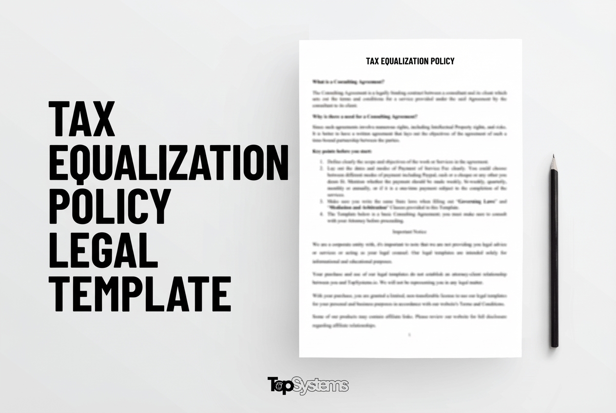 Tax Equalization Policy
