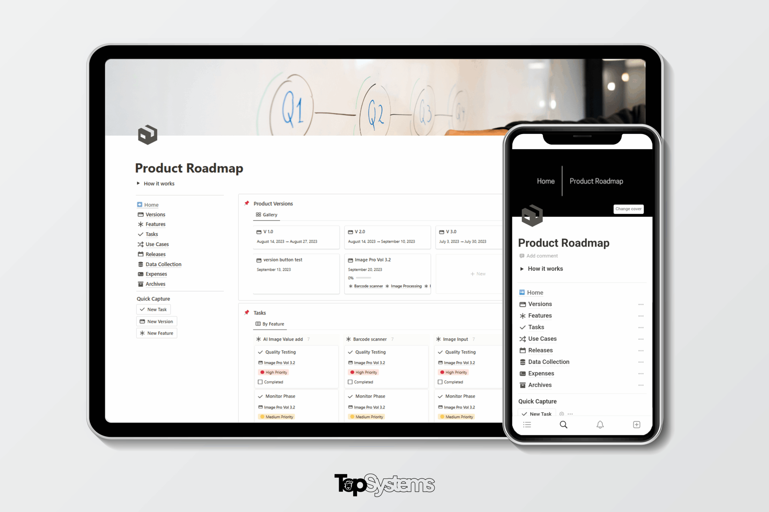 Product Roadmap Notion Template